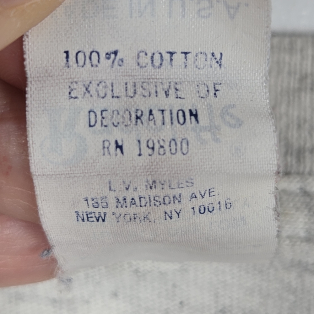 Vintage 90s Disney Mickey Mouse Single Stitch Cotton Sleep T-Shirt One Size USA - Picture 13 of 14